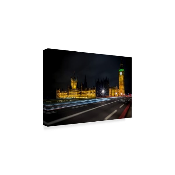 Giuseppe Torre 'Colors In The Night' Canvas Art,16x24